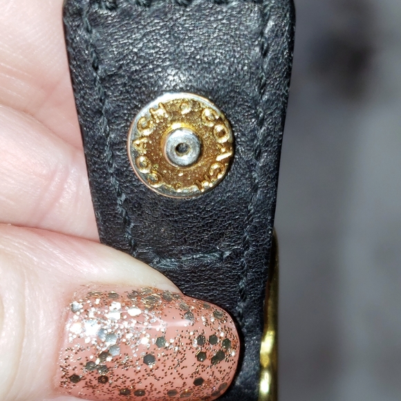 Coach vintage black crossbody purse - Picture 10 of 14